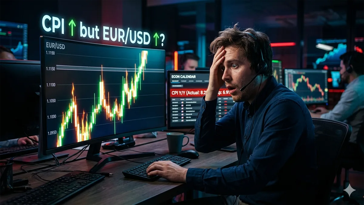 Cara membaca data CPI forex dan dampaknya terhadap pergerakan EUR/USD di pasar