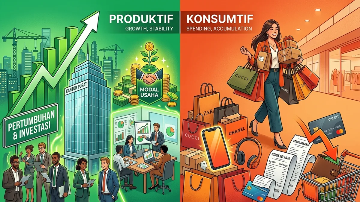 Utang Produktif vs Konsumtif: Mana yang Bikin Kaya?